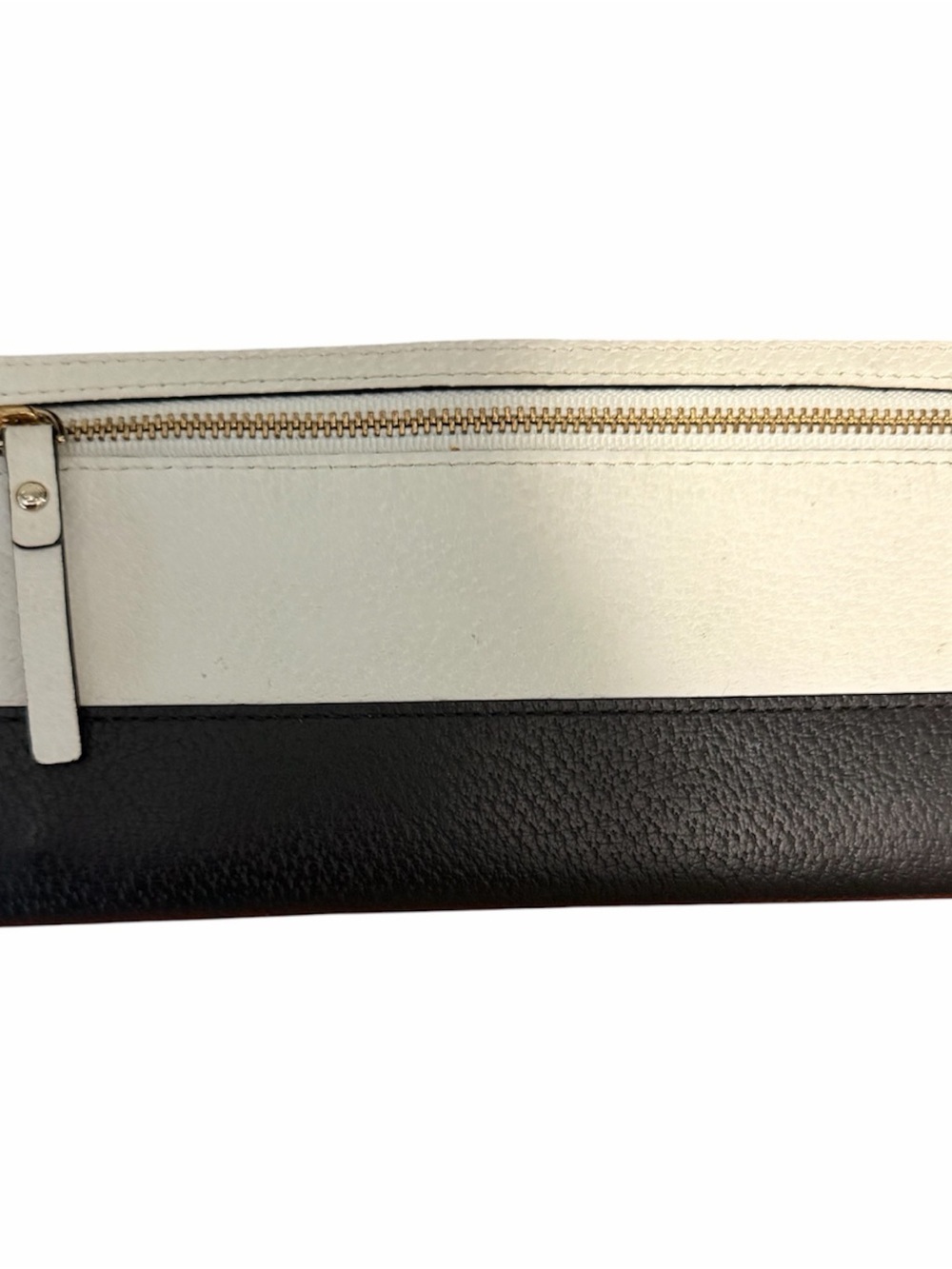 NWOT Kate spade Cream Mulberry Leather Satchel & Kate Spade navy & cream wallet - Picture 6 of 7